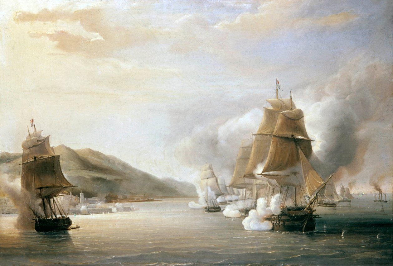 Podbój Algierii, 3 lipca 1830 (olej na płótnie) autorstwa Antoine Leon Morel Fatio