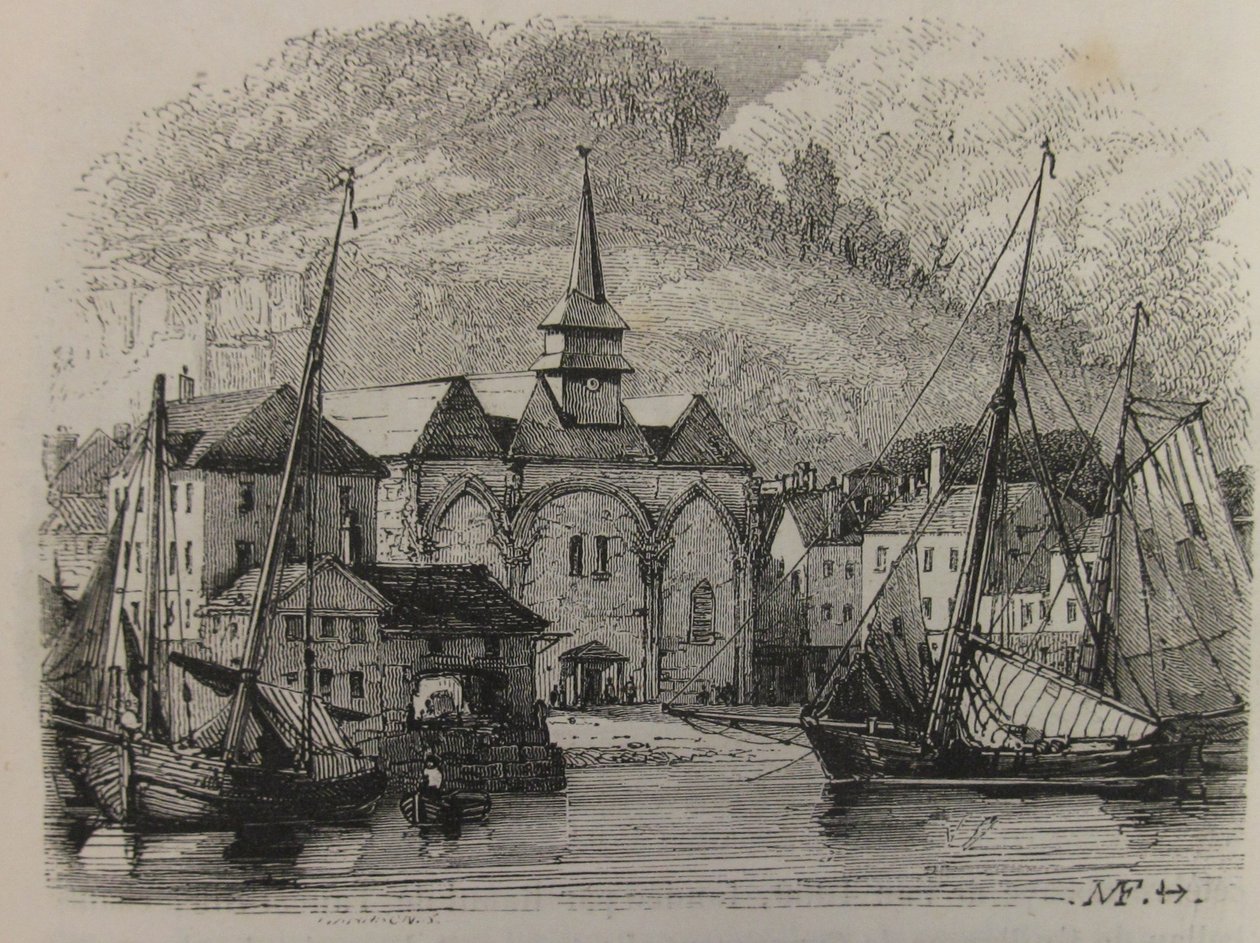 Normandia Jules Janin ilustracja 130 autorstwa Antoine Leon Morel Fatio