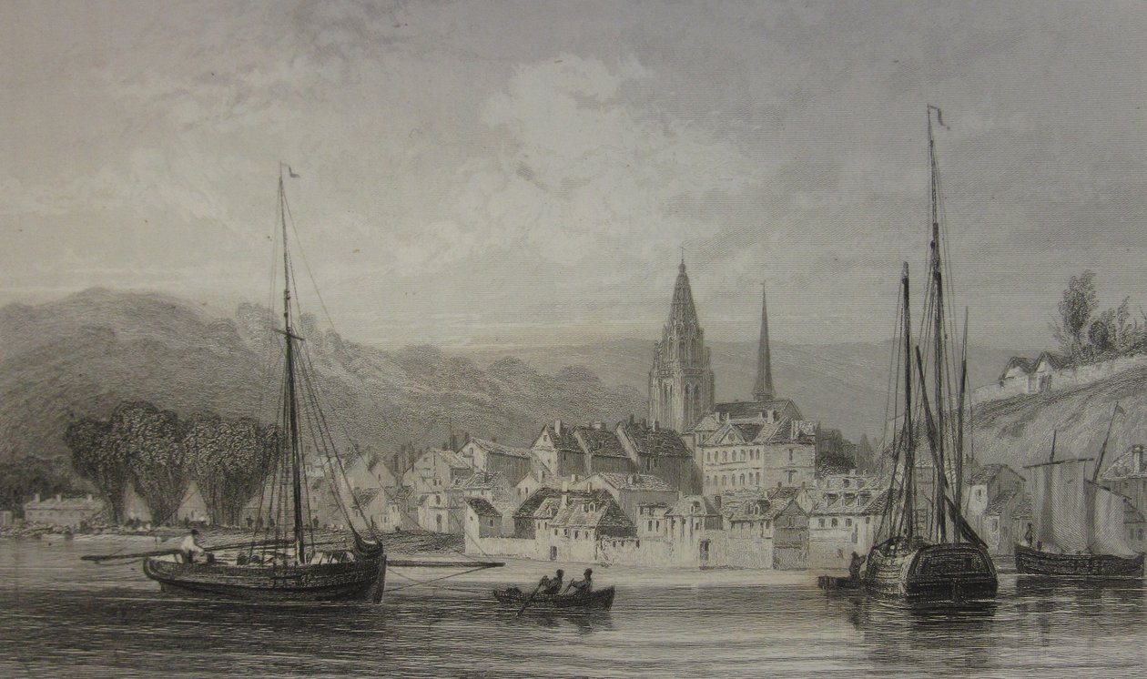 Normandia Jules Janin ilustracja 136 autorstwa Antoine Leon Morel Fatio