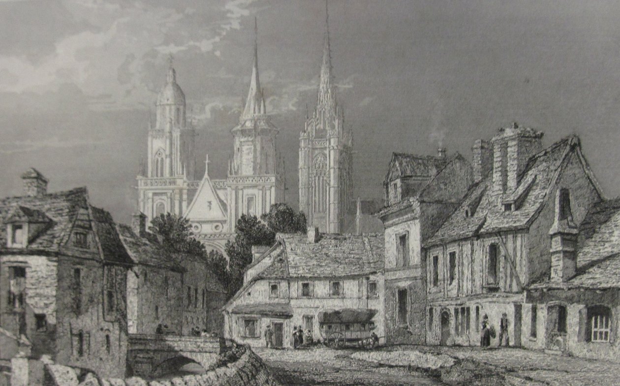 Normandia Jules Janin ilustracja 155 autorstwa Antoine Leon Morel Fatio
