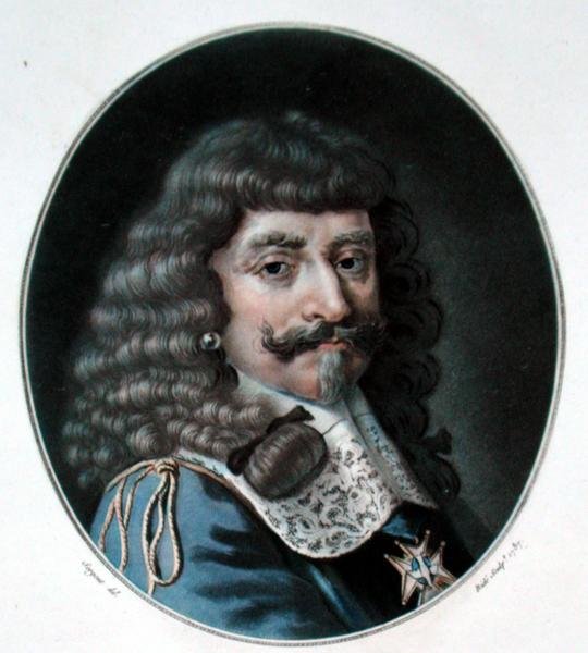 Henryk z Lotaryngii, 1. hrabia Harcourt (1601-66), grawerowany przez Ride, 1787 autorstwa Antoine Louis Francois after Sergent Marceau