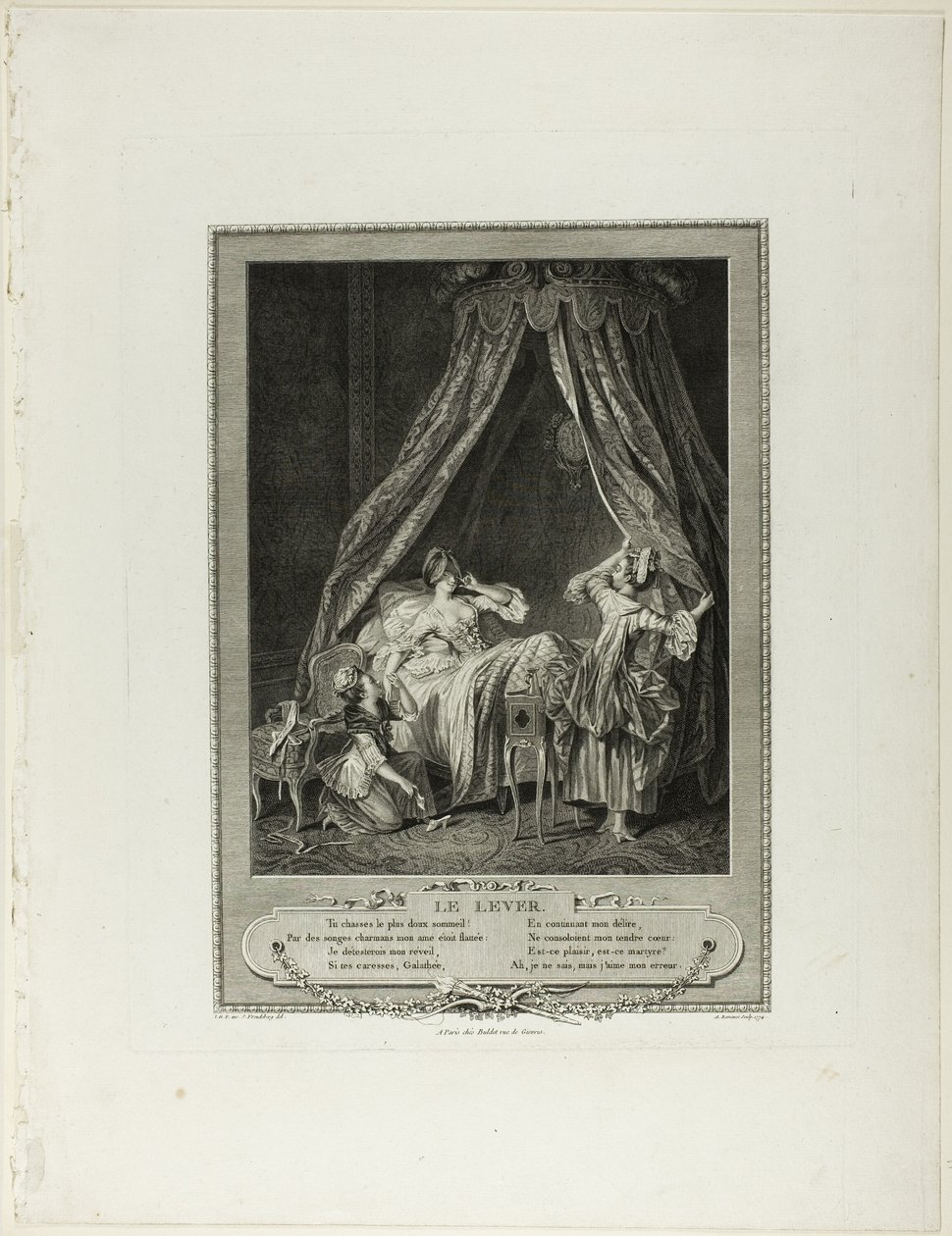 Powstanie, z Monument du Costume Physique et Moral de la fin du Dix-huitième siècle autorstwa Antoine Louis Romanet