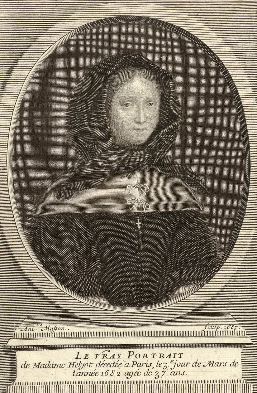 Francuski: Portrait de Marie Helyot autorstwa Antoine Masson