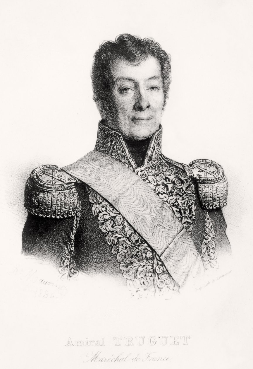 Portret admirała Laurenta Trugueta autorstwa Antoine Maurin