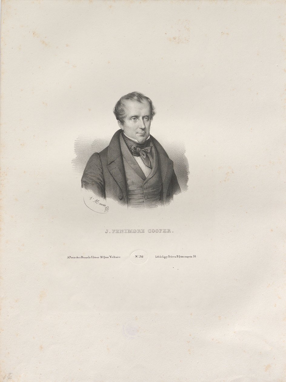 Portret pisarza Jamesa Fenimore