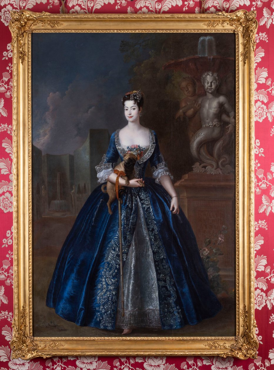 Anna Orzelska (1707-1769) autorstwa Antoine Pesne
