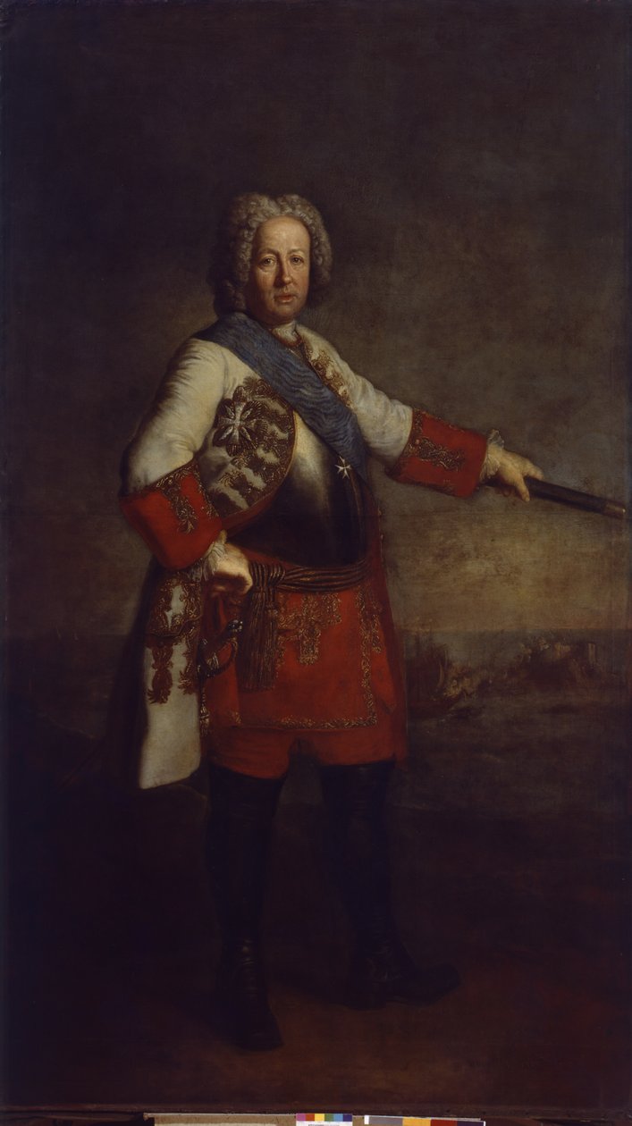 Hrabia Friedrich Heinrich von Seckendorf, 1720 autorstwa Antoine Pesne
