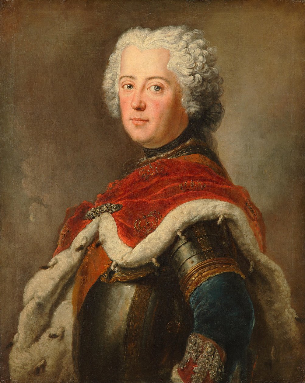 Fryderyk Wielki jako następca tronu autorstwa Antoine Pesne