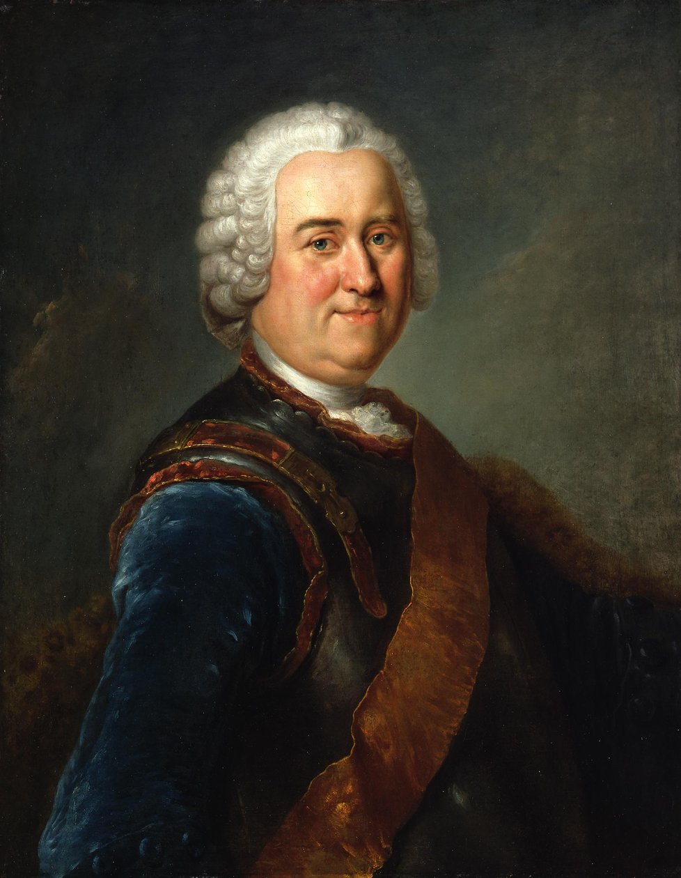 Marszałek polowy Jacob von Keith autorstwa Antoine Pesne