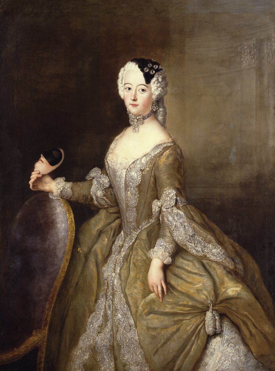 Luiza Ulryka, księżniczka Prus (1720-1782) autorstwa Antoine Pesne