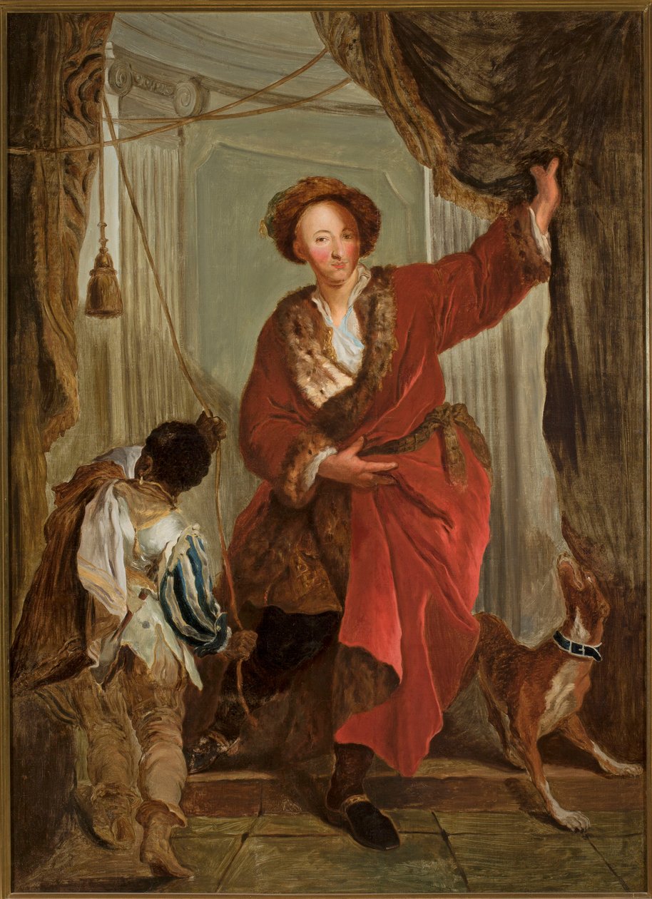 Portret Friedricha Ernsta von Knyphausena (1678-1731) autorstwa Antoine Pesne