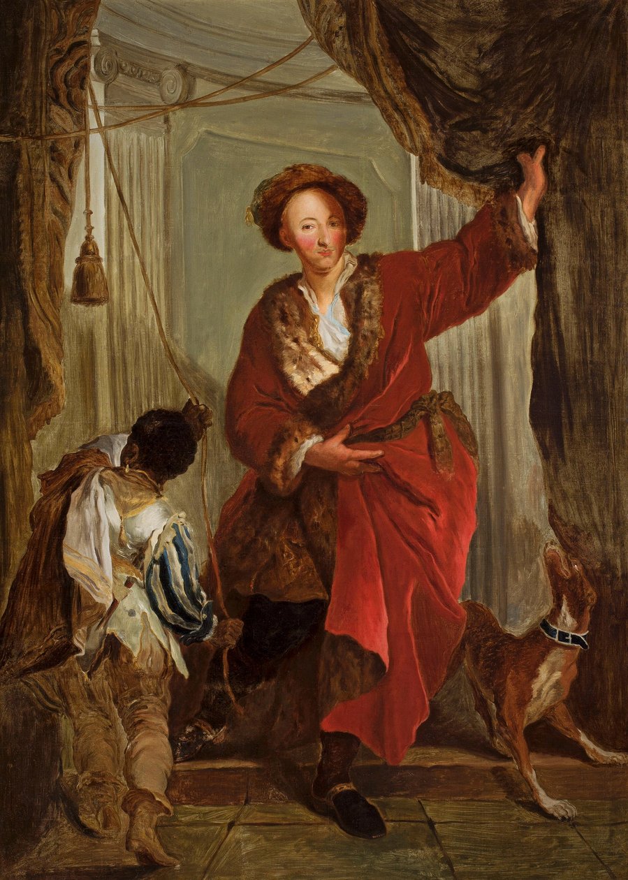 Portret Friedricha Ernsta von Knyphausena (1678-1731) autorstwa Antoine Pesne