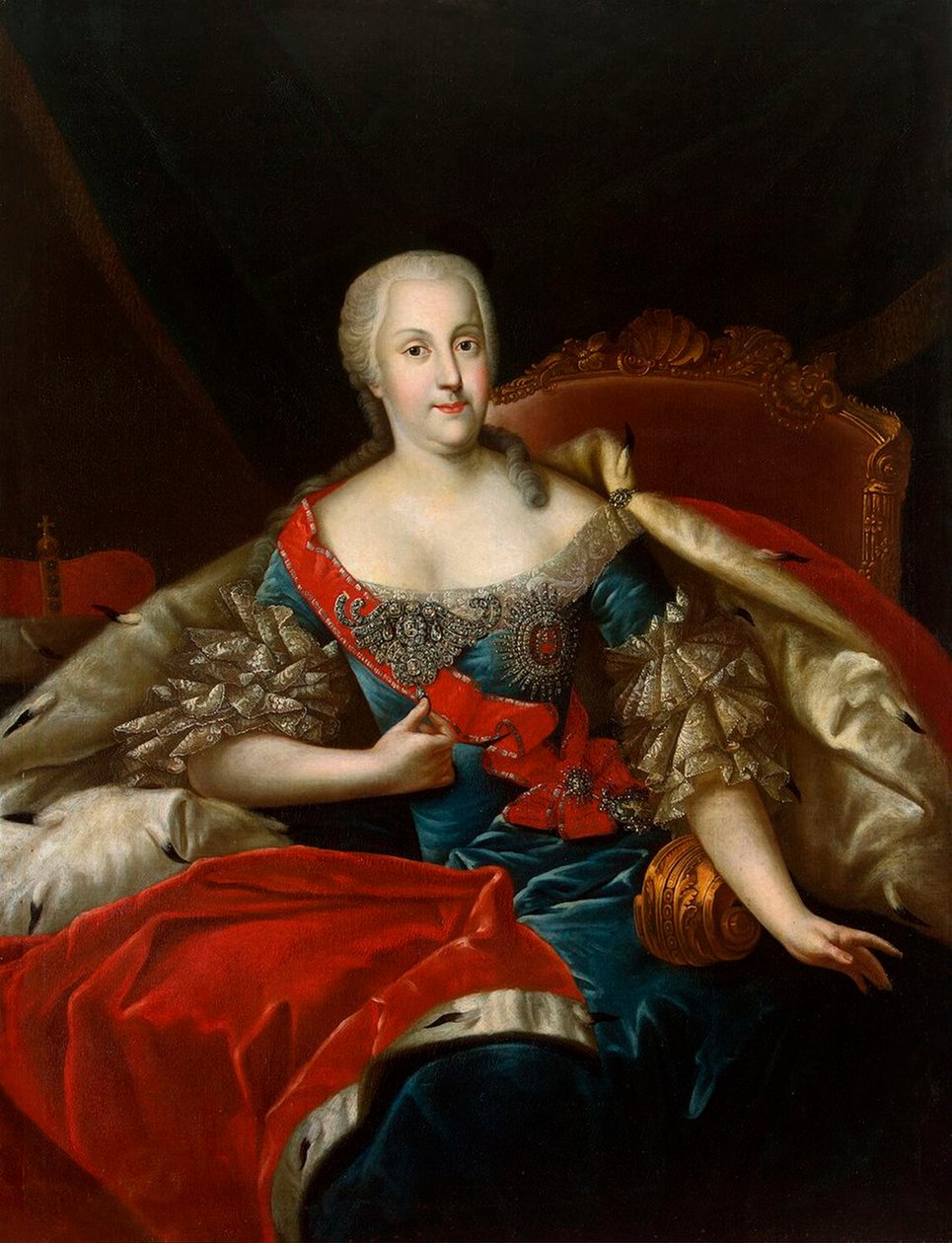 Portret Johanny-Elizabeth, elektorki Anhalt-Zerbst