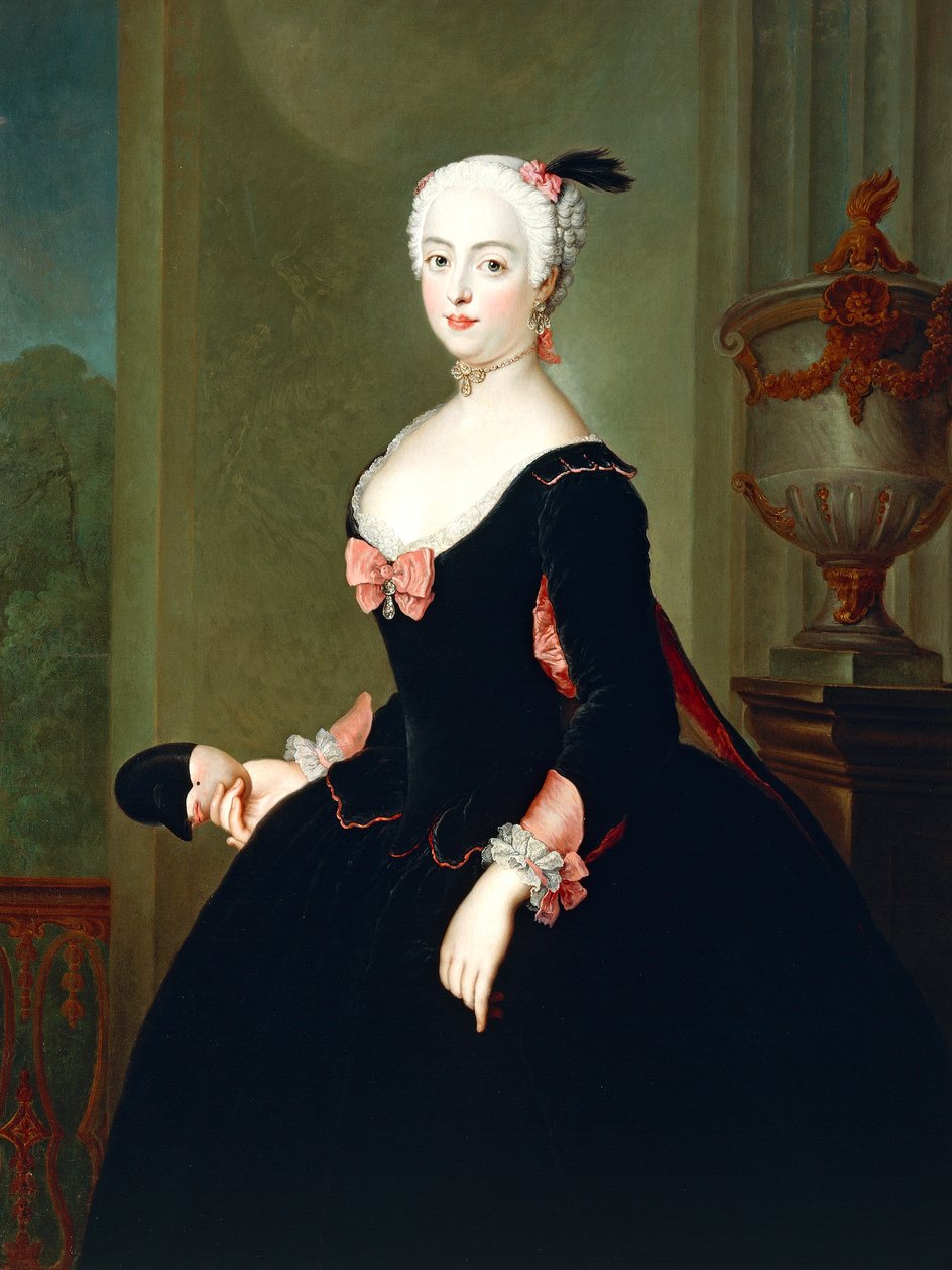 Portret Louisy Ulrika z Prus (Berlin autorstwa Antoine Pesne