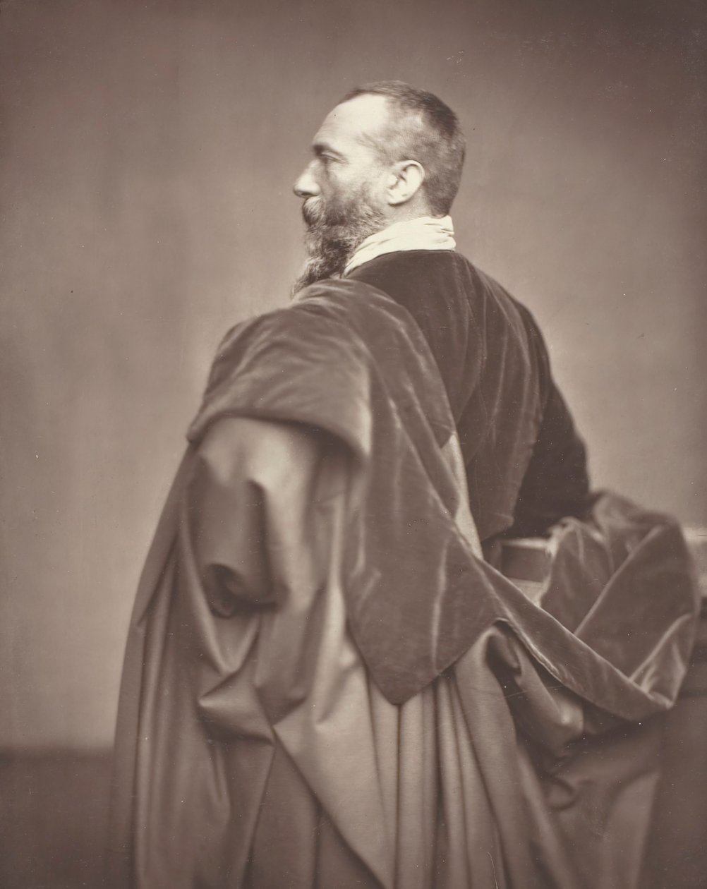 Jean-Baptiste Alphonse Karr Francuski krytyk, publicysta i powieściopisarz, 1808-1890, ok. 1930. 1876. autorstwa Antoine Samuel Adam Salomon