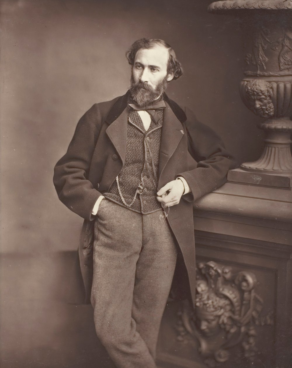 Octave Feuillet Francuski powieściopisarz i dramaturg, 1821-1890, 187684. autorstwa Antoine Samuel Adam Salomon