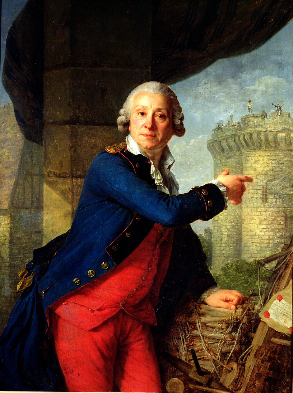 Jean-Henri (1725-1805) Kawaler de Latude autorstwa Antoine Vestier