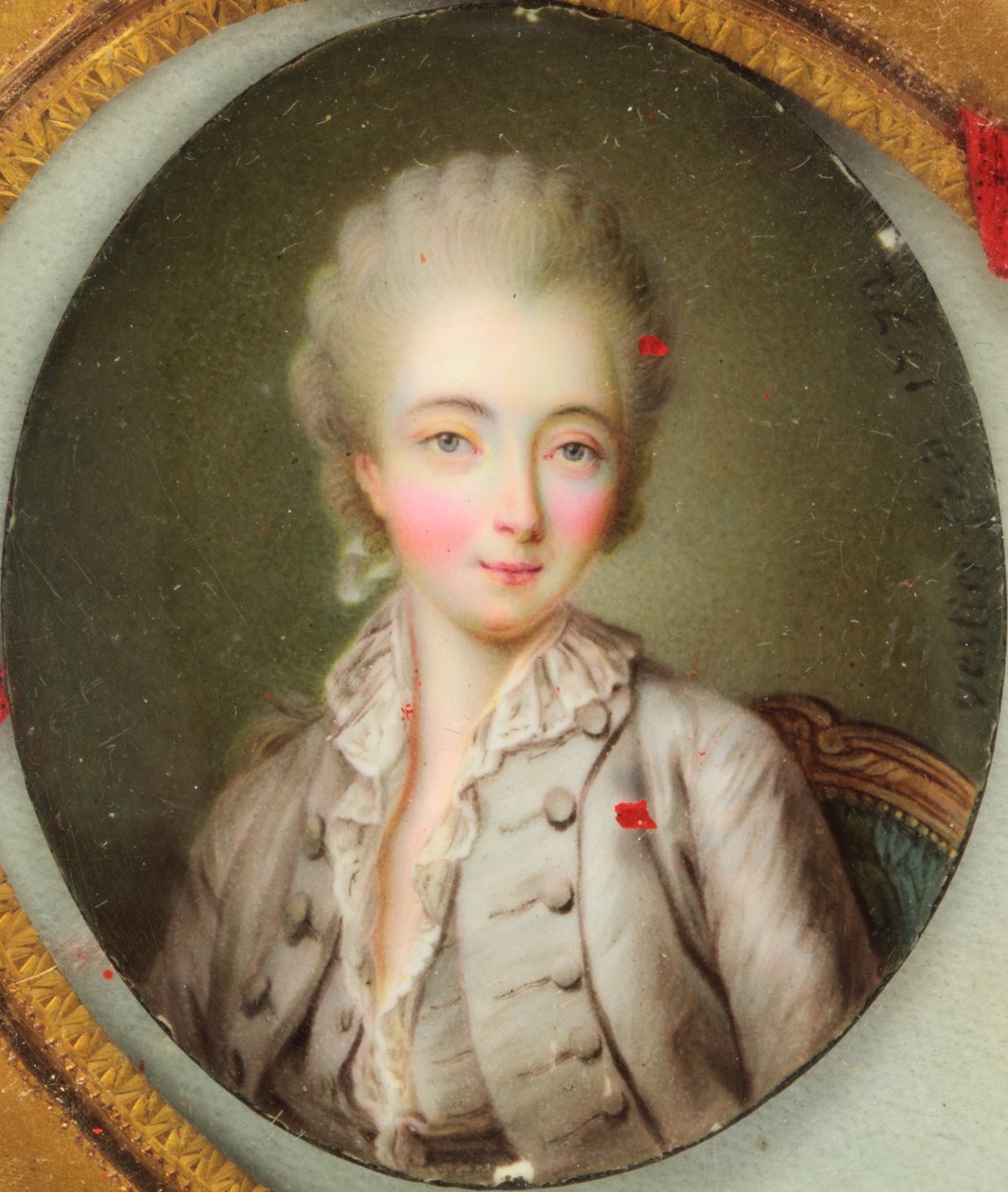 Hrabina Barry autorstwa Antoine Vestier