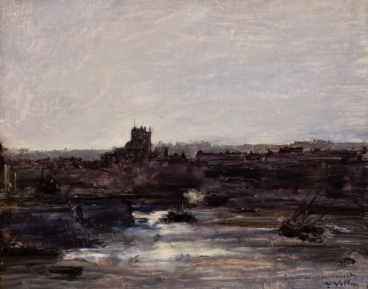 Dieppe autorstwa Antoine Vollon