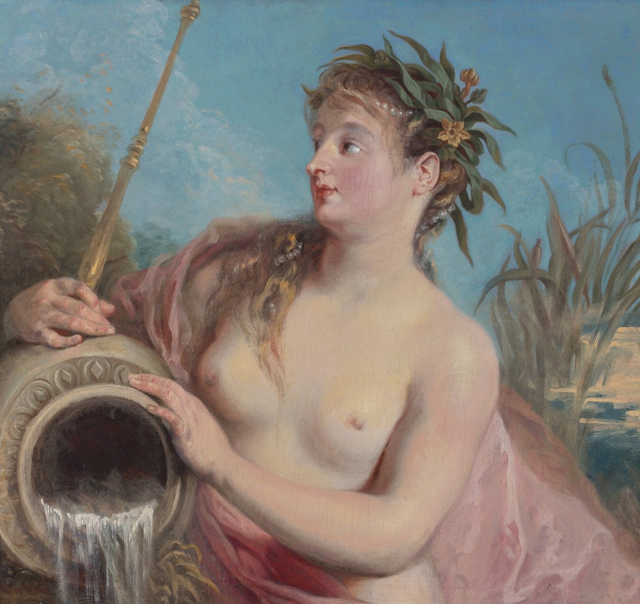 Fontanna nimfa autorstwa Jean Antoine Watteau