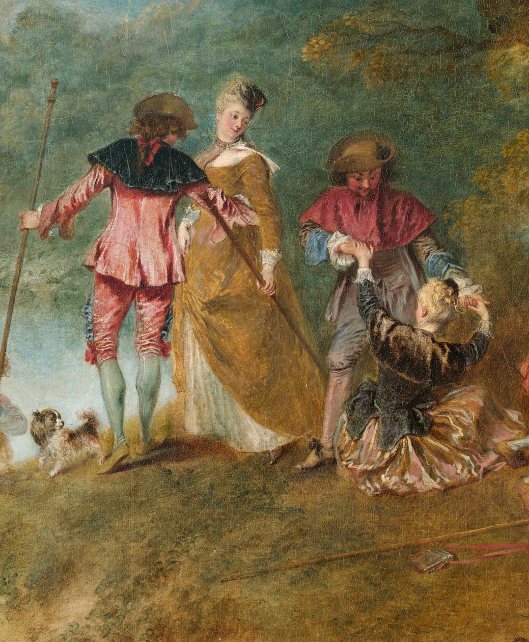 Pielgrzymka na Wyspie Cythera autorstwa Jean Antoine Watteau
