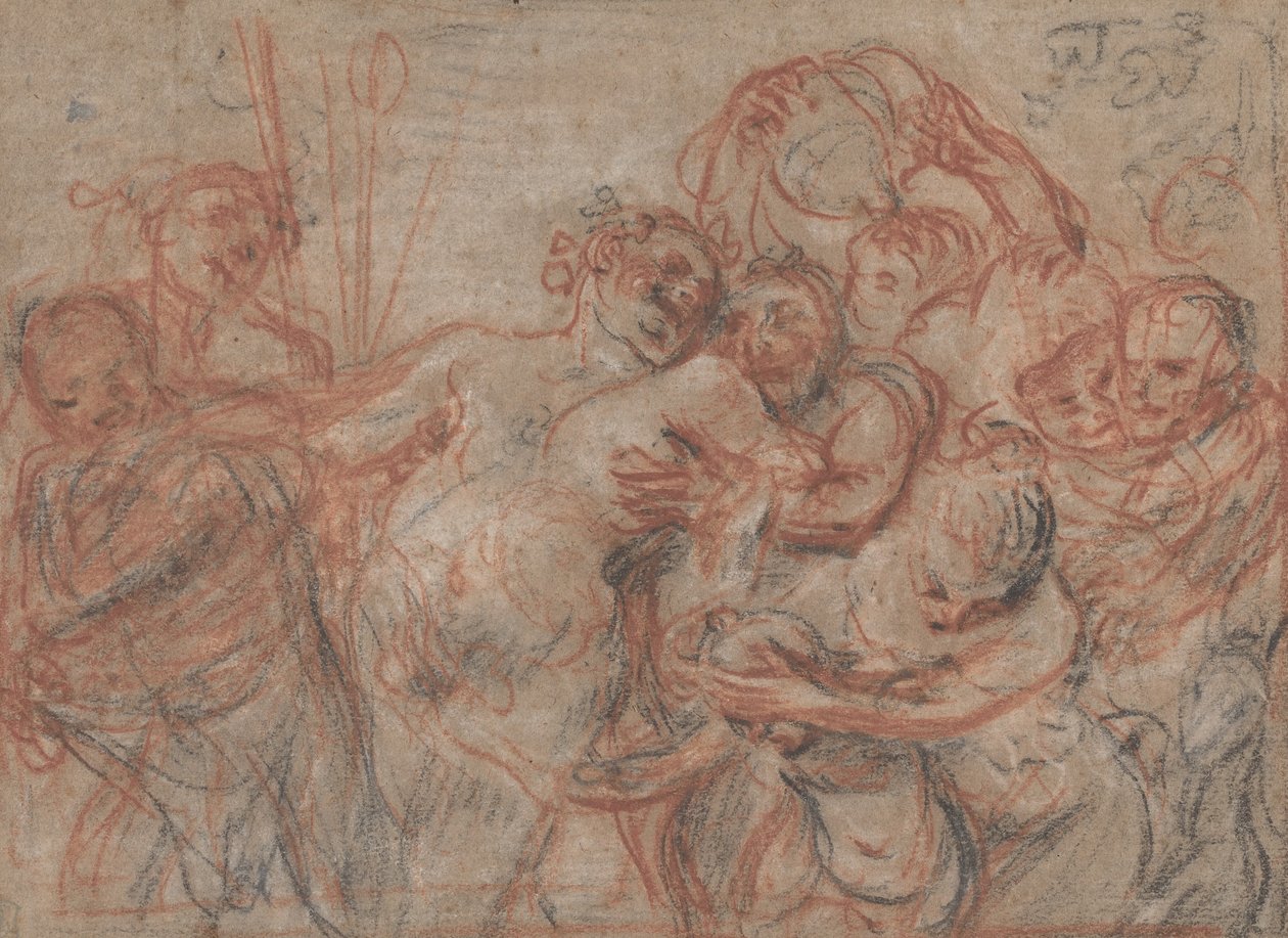 Marsz Silenusa [prosto] autorstwa Antoine Watteau
