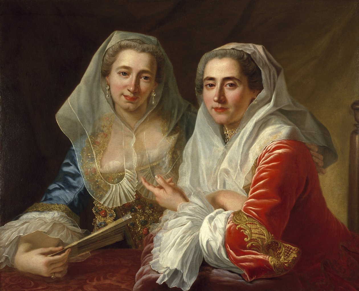 Siostry Mirabita, ok. 1759 autorstwa Antoine de Favray