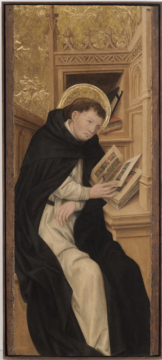 Św. Dominik, 1462-70 autorstwa Antoine de Lonhy