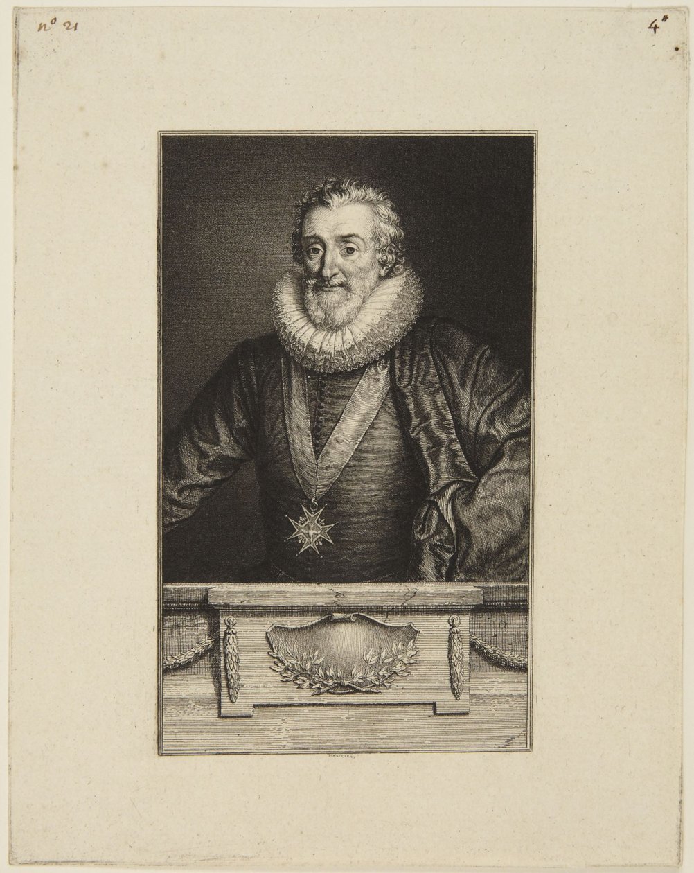 „Henri le Grand” według J(?)anneta autorstwa Antoine de Marcenay de Ghuy