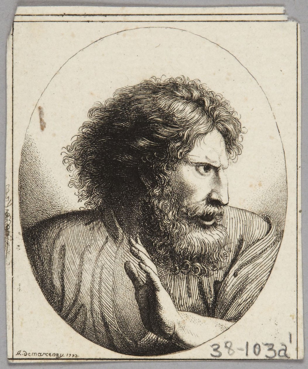 Przerażenie autorstwa Antoine de Marcenay de Ghuy