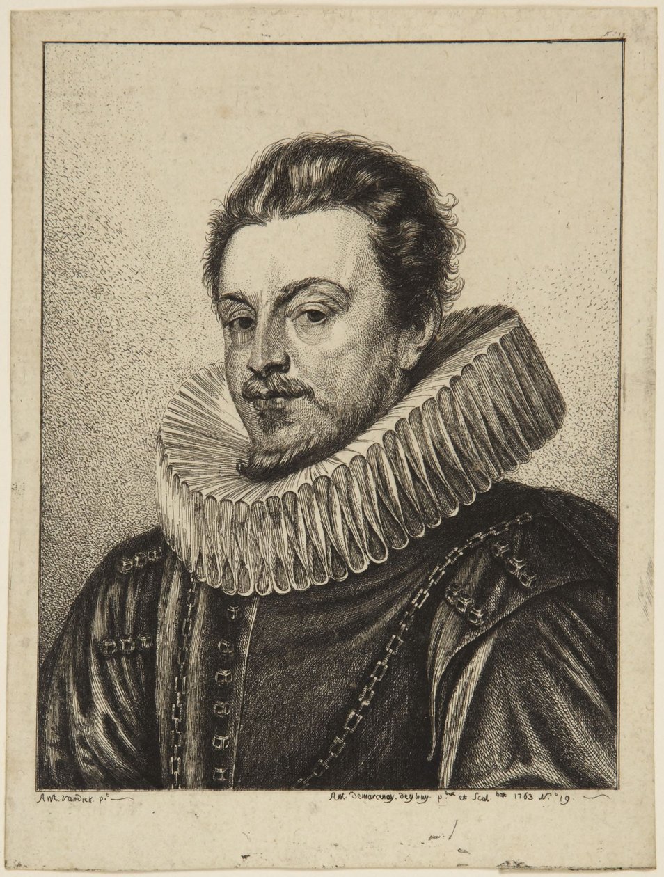 Van Dyke autorstwa Antoine de Marcenay de Ghuy