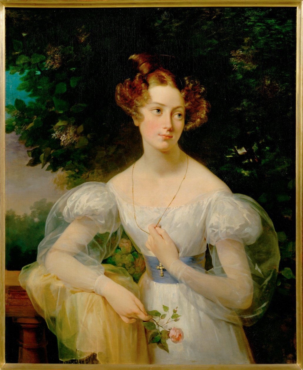 Hortense Ballu, przyszła pani ... autorstwa Antoinette Cecile Hortense Lescot Haudebourt