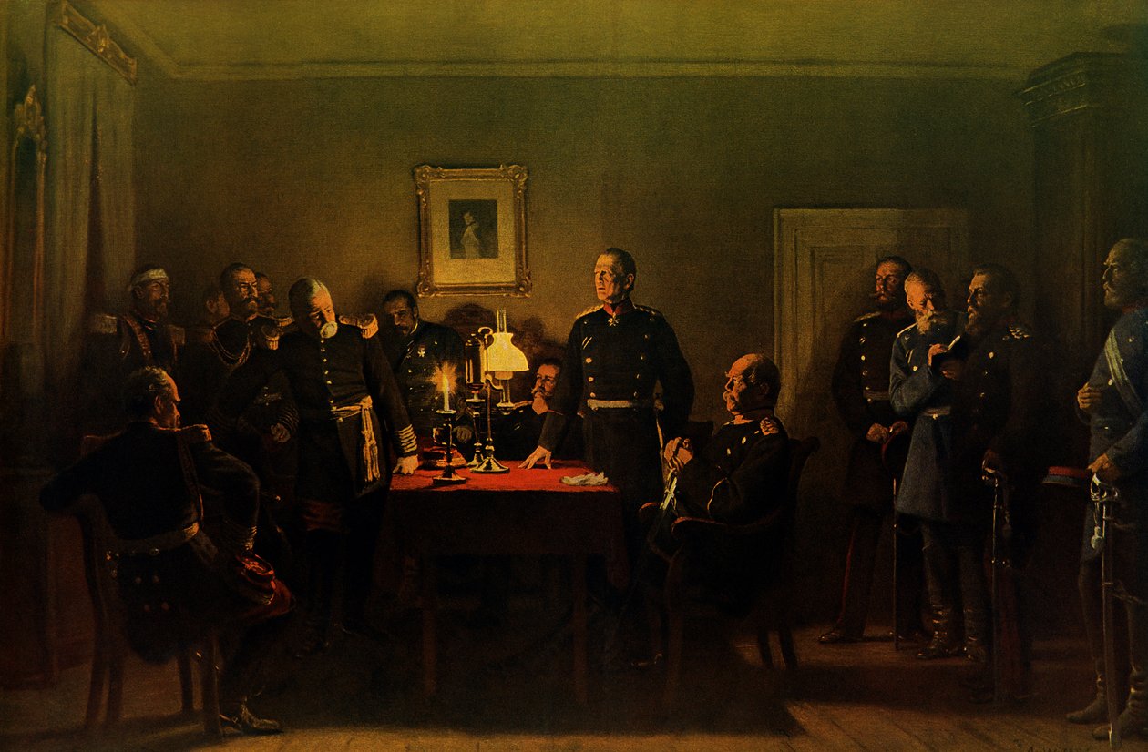 د سیډان - پولی تسلیم کول autorstwa Anton Alexander von Werner