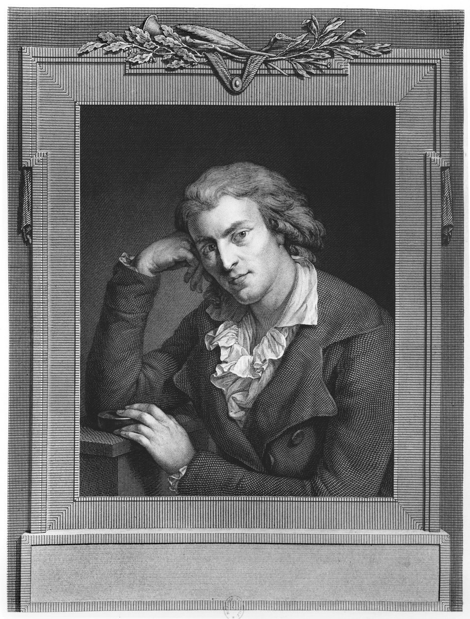 Friedrich Schiller (1759-1805) 1796 autorstwa Anton Graff