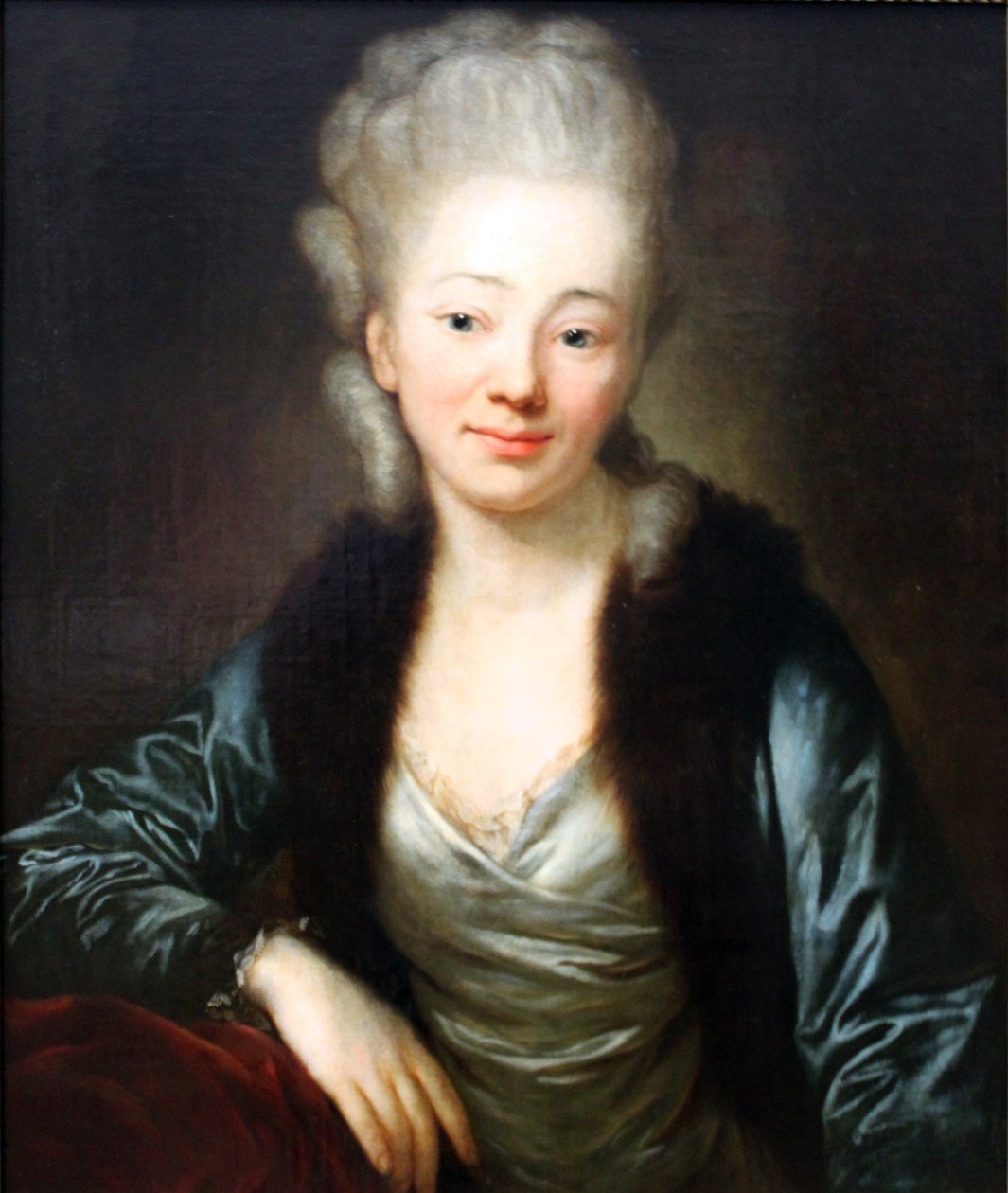 Portret Julie Friederike Henriette Clodius autorstwa Anton Graff