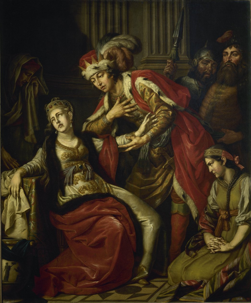 Władimir i Rogneda autorstwa Anton Pavlovich Losenko