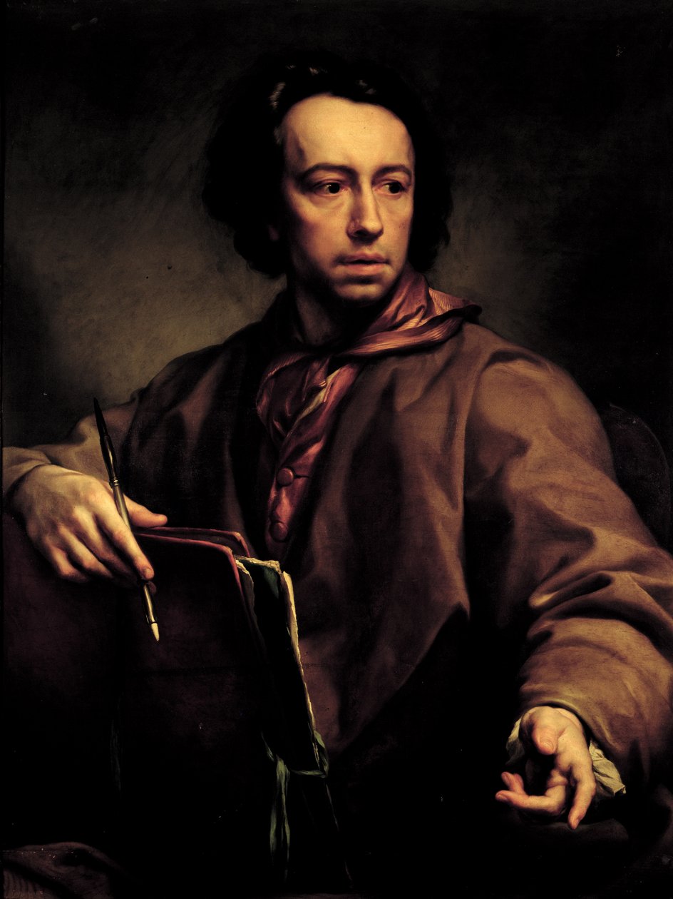 Autoportret, 1773 autorstwa Anton Raphael Mengs