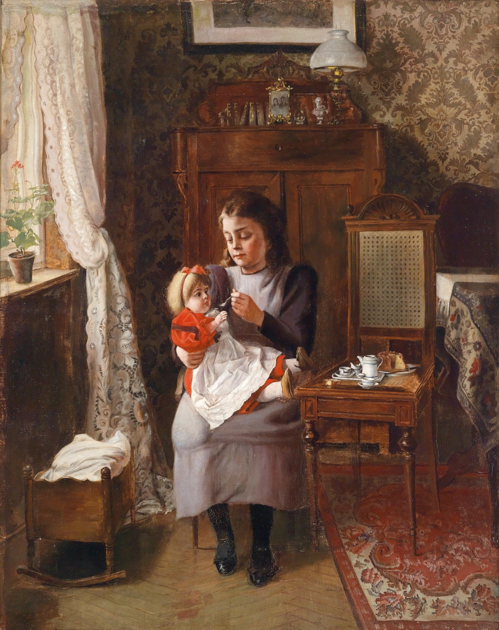 Matka lalki autorstwa Anton Seitz