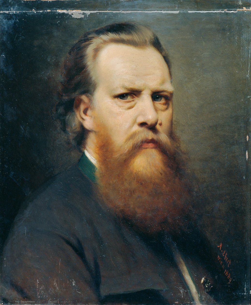 autoportret autorstwa Anton Ebert