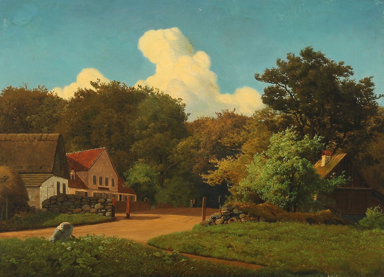 duński: Lot Ermelunden w Dyrehaven autorstwa Anton Eduard Kieldrup