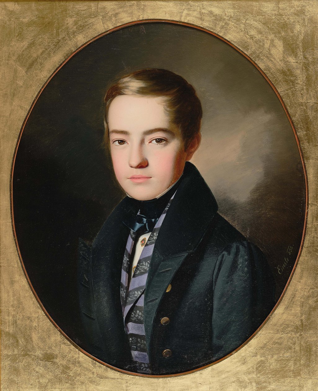 Arcyksiążę Stefan Franciszek Wiktor 1817-1867, w wieku 15 lat, 1832 r. autorstwa Anton Einsle