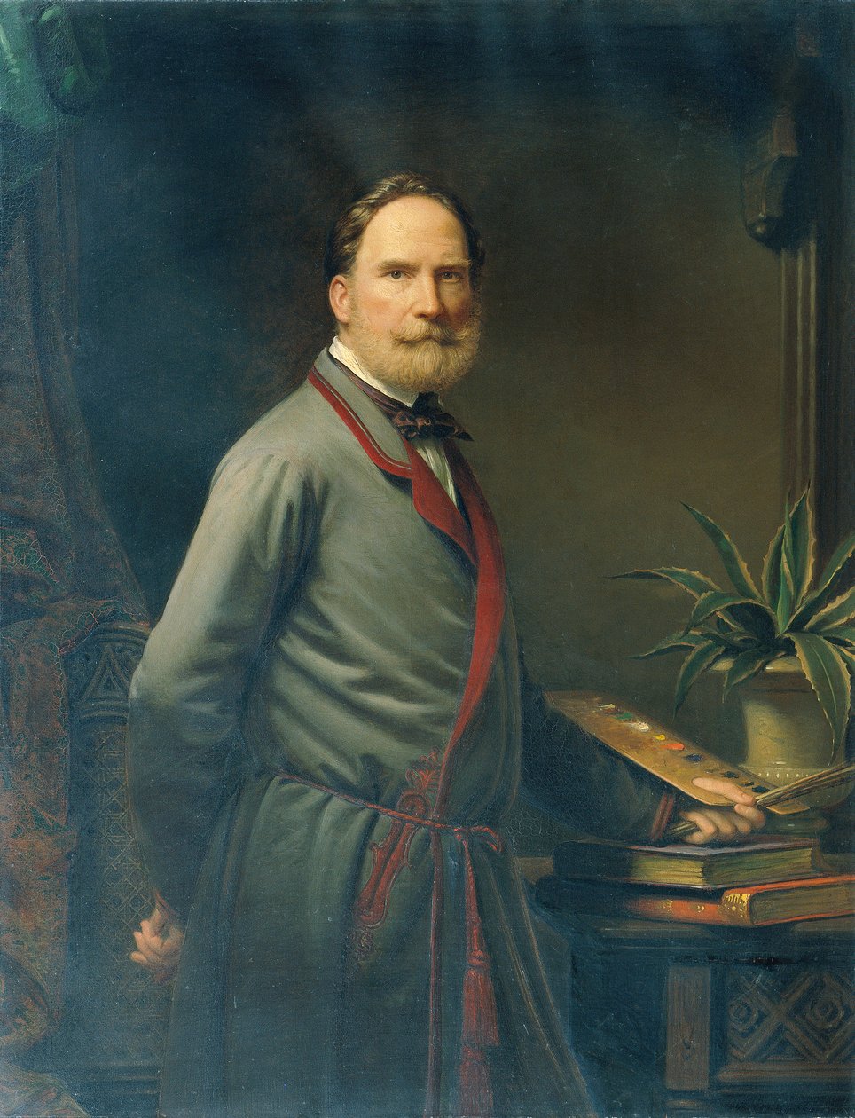 autoportret autorstwa Anton Einsle