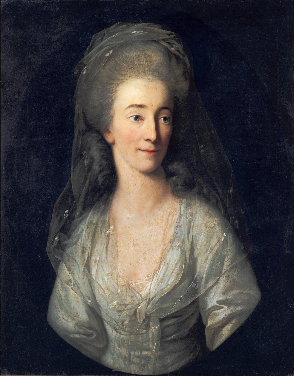 Portret Johanny Isabelli von Broizem autorstwa Anton Graff