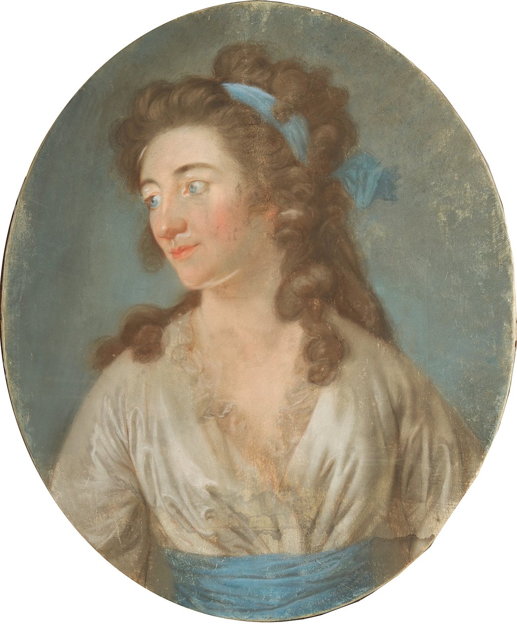 Portret pisarki Elisy von der Recke autorstwa Anton Graff
