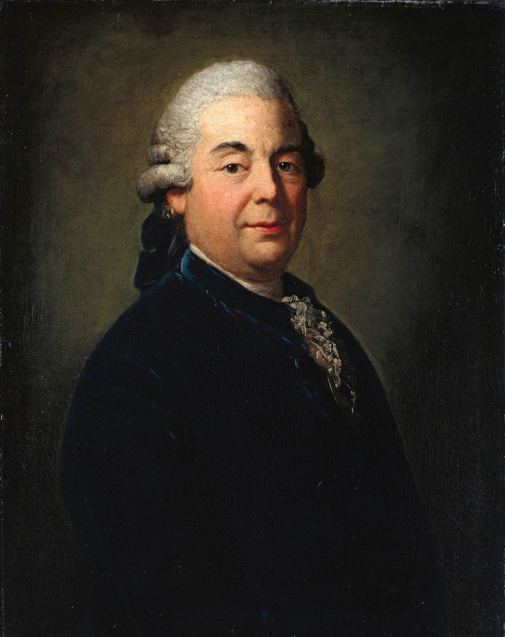Portret burmistrza Bautzen, Gottloba Augusta Heringa autorstwa Anton Graff