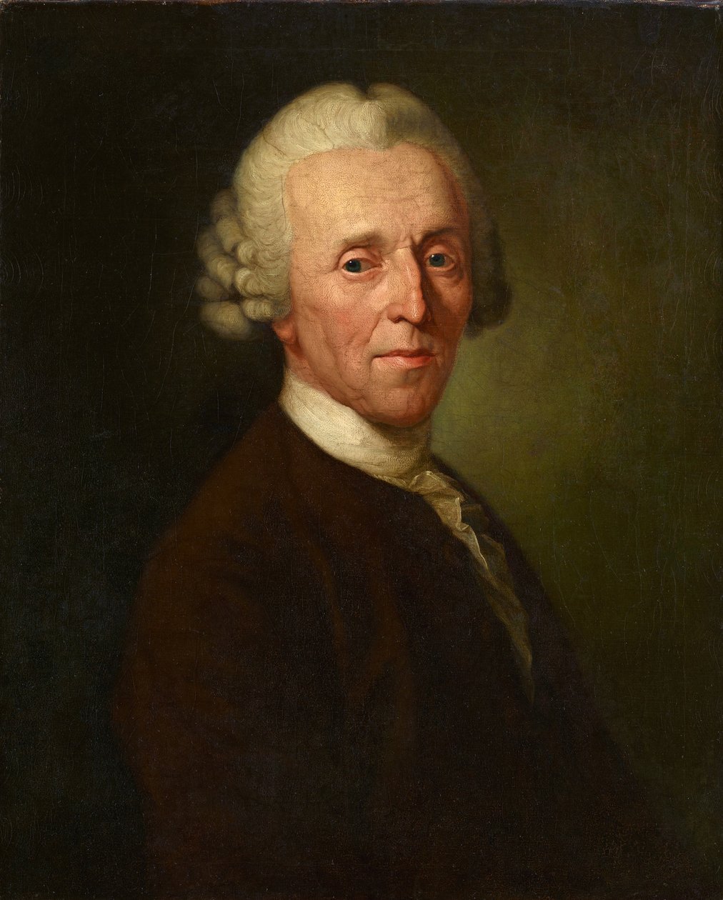 Portret poety Christiana Fürchtegotta Gellerta autorstwa Anton Graff
