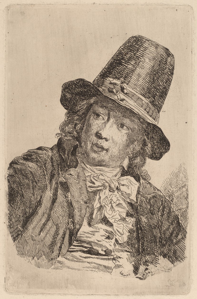 Detmar Friedrich Wilhelm Basse autorstwa Anton Graff
