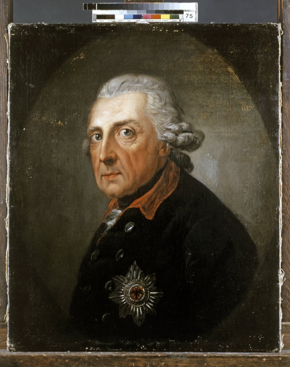 FRIEDRICH II Pruski "Wielki" Król Prus (1712-1786). autorstwa Anton Graff