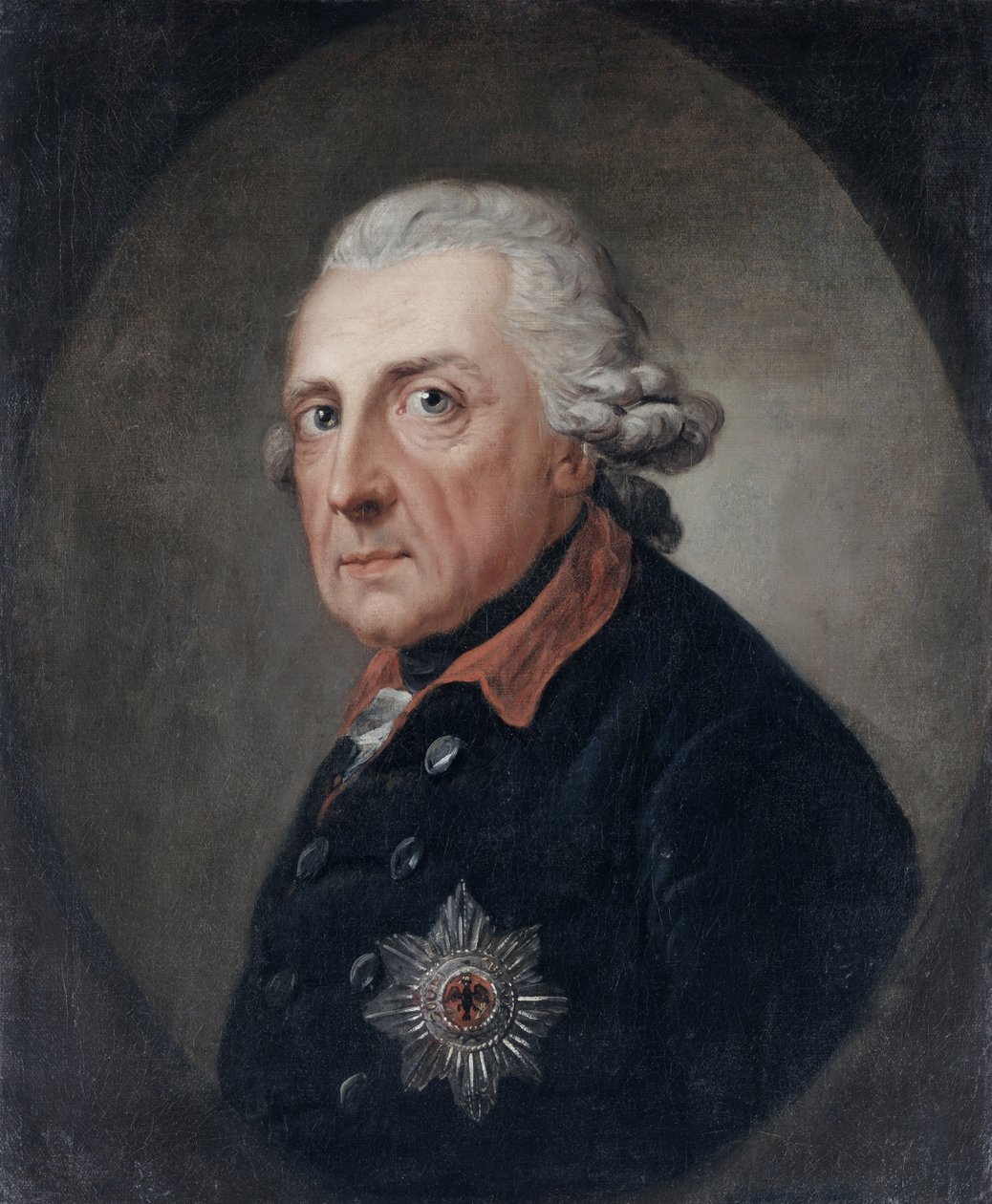 Fryderyk Wielki autorstwa Anton Graff