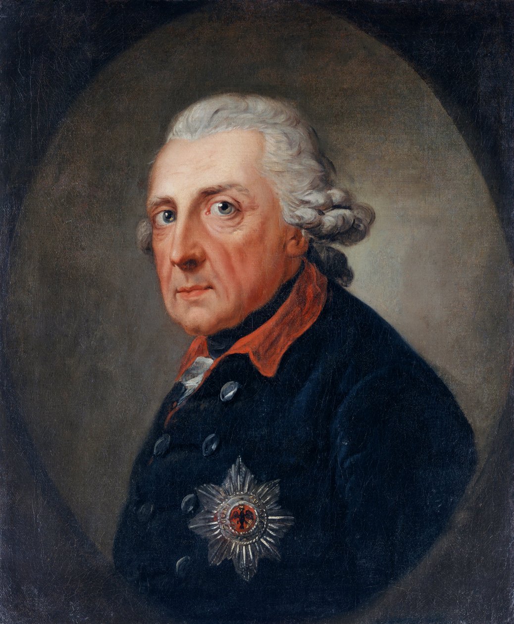 Fryderyk Wielki autorstwa Anton Graff